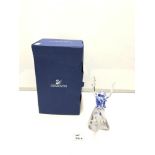 SWAROVSKI CRYSTAL FIGURE - " MAGIC OF DANCE " 2002 EDITION, WITH CERTIFICATE AND BOX.