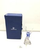 SWAROVSKI CRYSTAL FIGURE - " MAGIC OF DANCE " 2002 EDITION, WITH CERTIFICATE AND BOX.