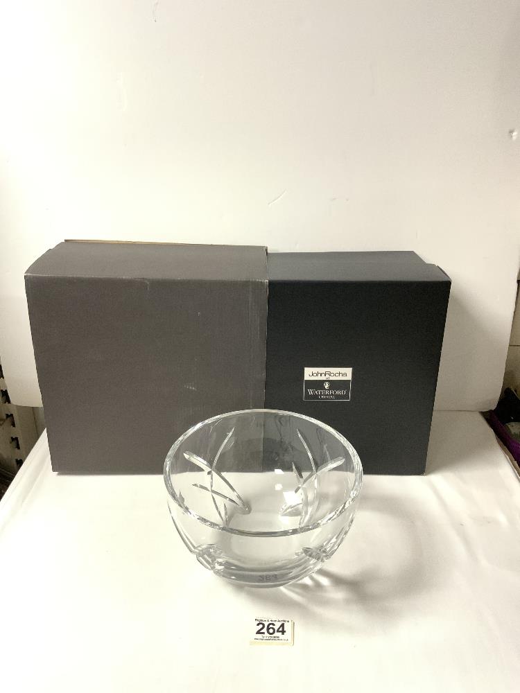 BOXED WATERFORD CRYSTAL BOWL