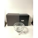 BOXED WATERFORD CRYSTAL BOWL