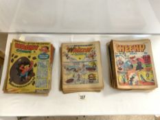 A QUANTITY OF 1970s VINTAGE - KRAZY COMICS.