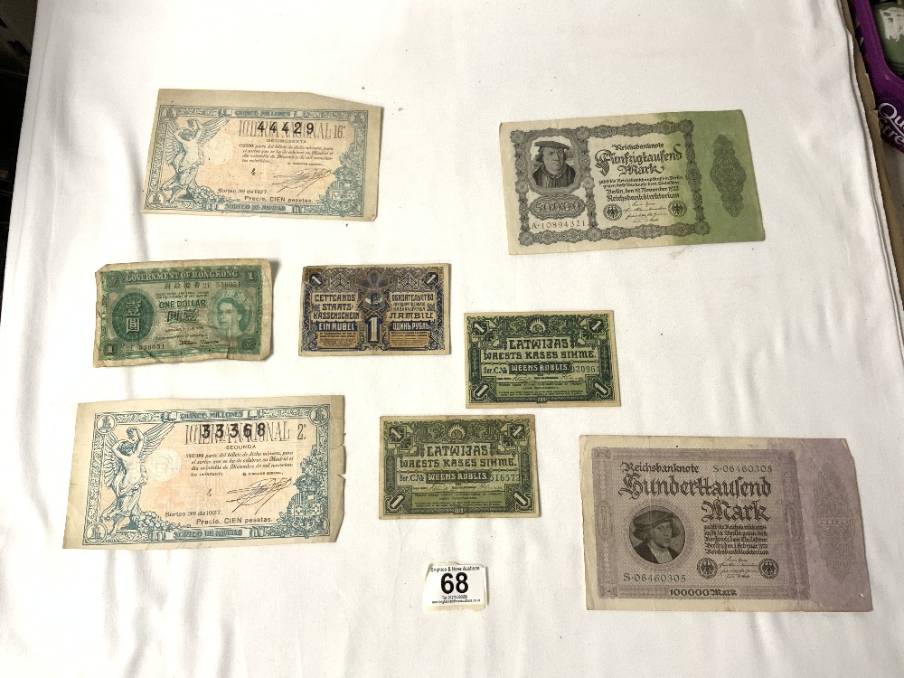 A QUANTITY OF PHOTOGRAPHIC POSTCARDS, PHOTOGRAPH ALBUM, AND OTHER EPHEMERA AND HONG KONG 1 DOLLAR - Image 10 of 13