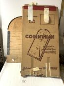 A CORINTHIAN SHOVE HA'PENNY BOARD, WITH ORIGINAL CARDBOARD BOX,