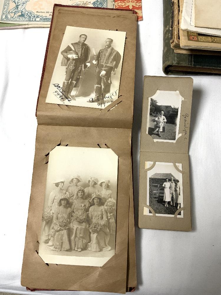 A QUANTITY OF PHOTOGRAPHIC POSTCARDS, PHOTOGRAPH ALBUM, AND OTHER EPHEMERA AND HONG KONG 1 DOLLAR - Image 4 of 13