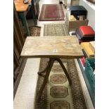 TREE FORM TRAY TOPPED TABLE 55 X 33 X 69CM