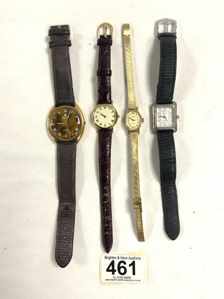 WATCHES - GENTS UNIVERSAL GENEVE LADIES STERLING SILVER BRAEBROOK & KINGSLEY AND MORE