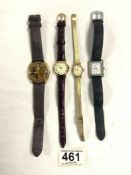WATCHES - GENTS UNIVERSAL GENEVE LADIES STERLING SILVER BRAEBROOK & KINGSLEY AND MORE