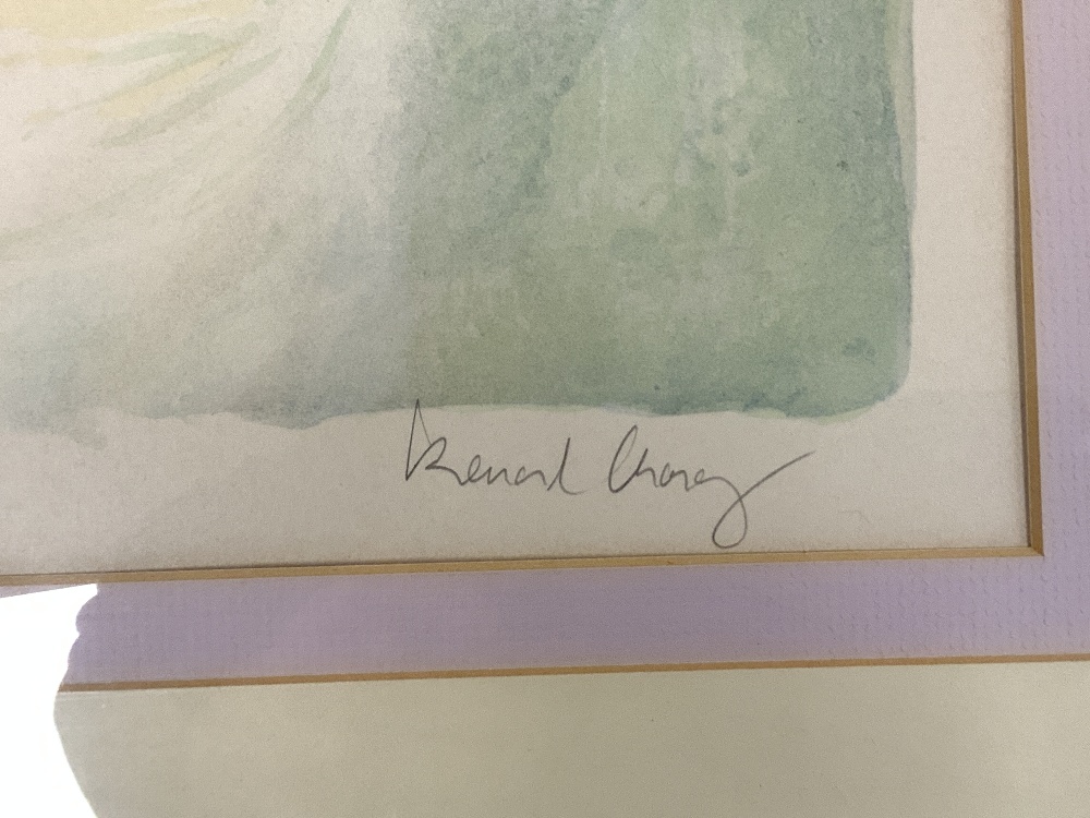 BERNARD CHAROY ARTIST PROOF SIGNED PRINT FRAMED AND GLAZED 66 X 77CM - Image 4 of 5