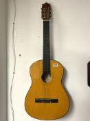 ACCOUSTIC GUITAR BY, KENT POLENCIA, MODEL No 67/H, MADE IN CHINA.