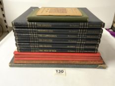 THREE VOLUMES OF ILLUSTRATED HISTORIES OF SCOTTISH REGIMENTS, AND MORE MILITARY RELATED BOOKS.