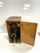 MICROSCOPE BY P BROCK & CO OF COPENHAGEN