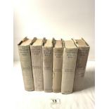 WINSTON CHURCHILL SIX VOLUMES - SECOND WORLD WAR.