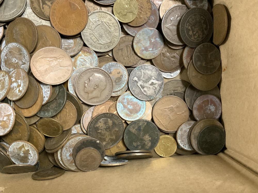 LARGE QUANTITY OF CIRCULATED COINAGE INCLUDES SILVER CONTENT - Image 7 of 9