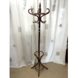 A BENTWOOD HAT STAND.