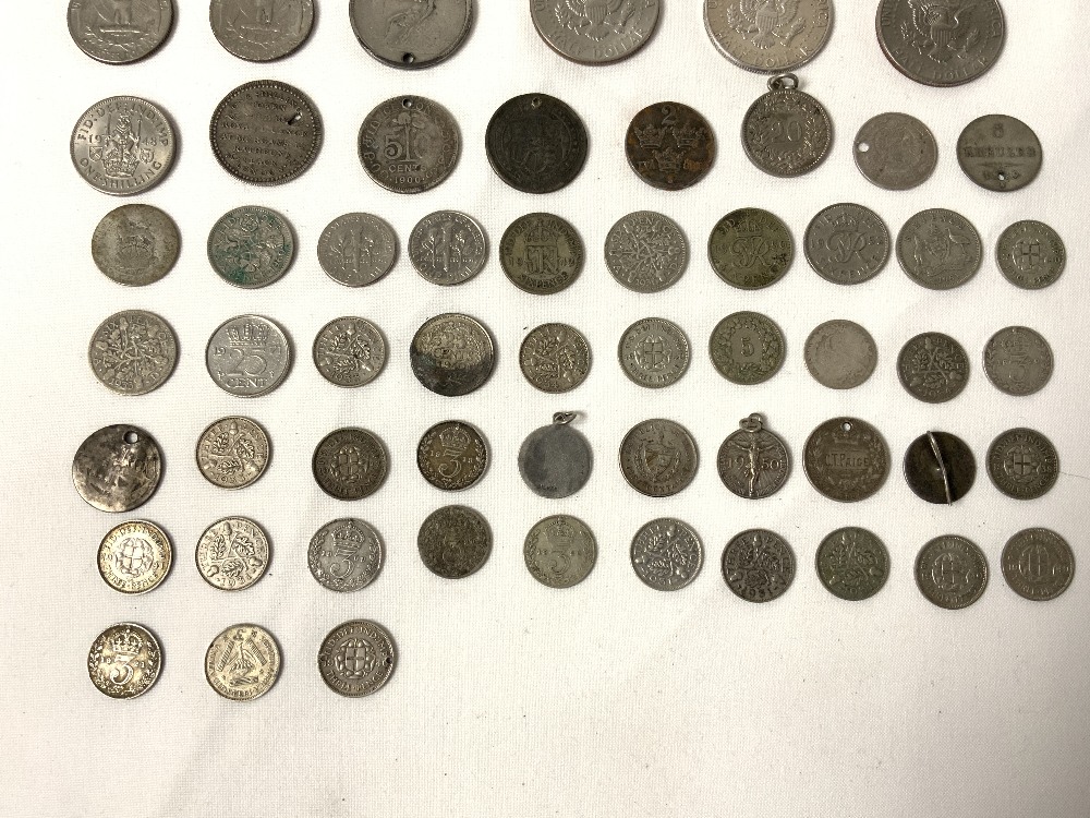 A QUANTITY OF MIXED COINS. - Image 6 of 9