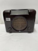 VINTAGE BUSH RADIO TYPE DAC.90 BAKELITE