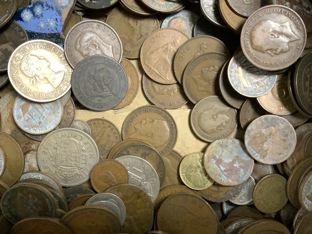 LARGE QUANTITY OF CIRCULATED COINAGE INCLUDES SILVER CONTENT - Image 9 of 9