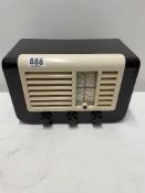 BAKELITE ECKO U29 RADIO 1946