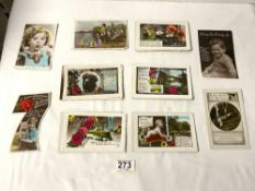 QUANTITY OF VINTAGE POSTCARDS BY REGENT, ROTARY, AND MORE