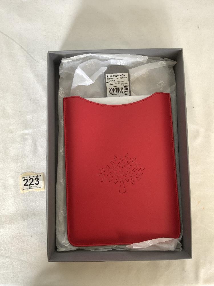 A NEW HERMES IPAD COVER, IN ORIGINAL BOX.