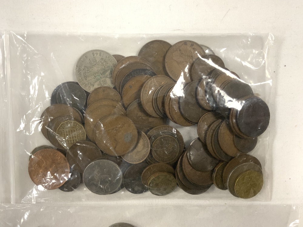 LARGE QUANTITY OF CIRCULATED COINAGE INCLUDES SILVER CONTENT - Image 2 of 9