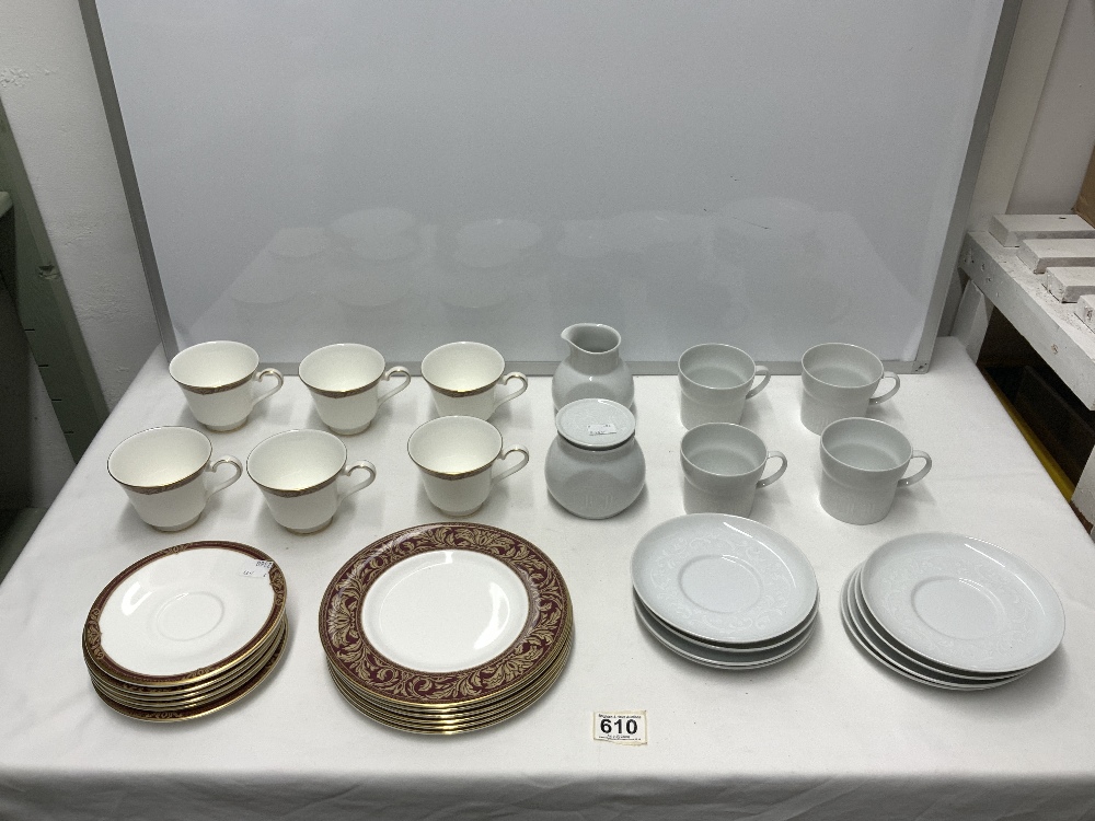 NORITAKE YOUNGER IMAGE (BARBADOS) AND ROYAL DOULTON BOTH PART TEA SERVICE