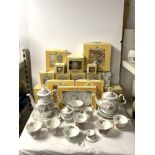 ROYAL DOULTON - BRAMBLY HEDGE, TWENTY THREE PIECES, INCLUDES - COFFEE AND TEA POTS, 10 SEASONS