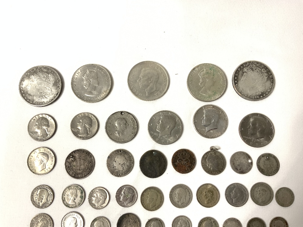 A QUANTITY OF MIXED COINS. - Image 2 of 9