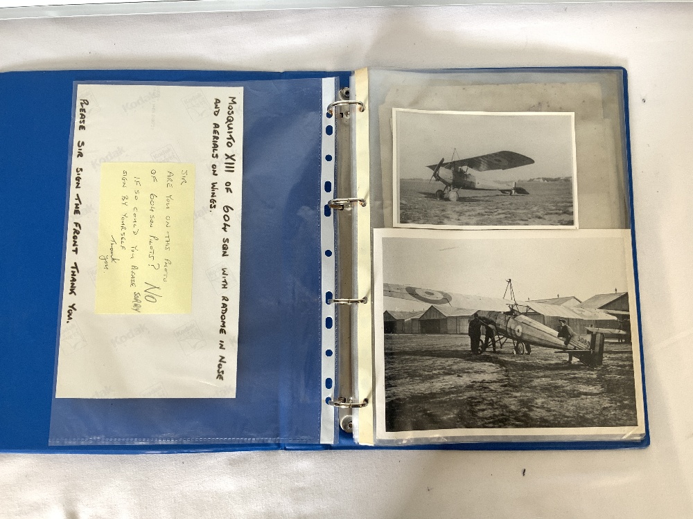 A FOLDER OF RAF PHOTOGRAPHS. - Image 3 of 13