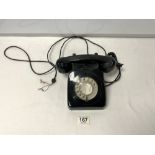 A 1960s BLACK TELEPHONE - 21452, 746 GEN 80/2.