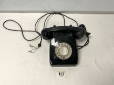 A 1960s BLACK TELEPHONE - 21452, 746 GEN 80/2.