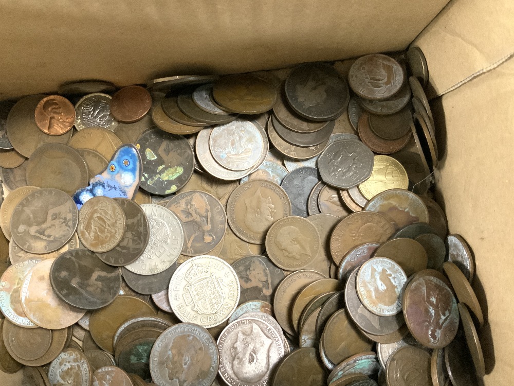 LARGE QUANTITY OF CIRCULATED COINAGE INCLUDES SILVER CONTENT - Image 6 of 9