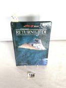 STAR WARS RETURN OF THE JEDI, 1983, POP-UP BOOK, ILLUSTRATED BY JOHN GAMPERT, PAPER ENGINEERING