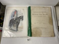 ILLUSTRATED LONDON RECORD OF THE TRANSVAAL WAR 1899-1900, AND A QUANTITY OF UNFRAMED COLOURED PRINTS