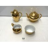 VINTAGE ROYAL WORCESTER GOLD LUSTRE TEA SERVICE