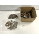 LARGE QUANTITY OF CIRCULATED COINAGE INCLUDES SILVER CONTENT