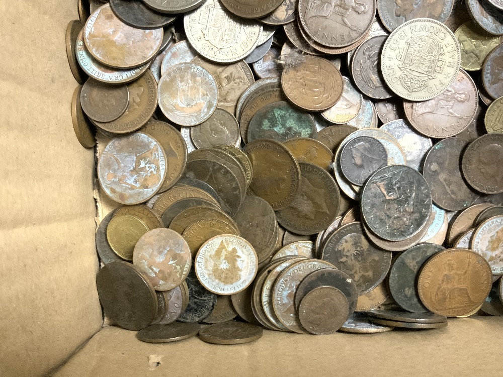 LARGE QUANTITY OF CIRCULATED COINAGE INCLUDES SILVER CONTENT - Image 8 of 9