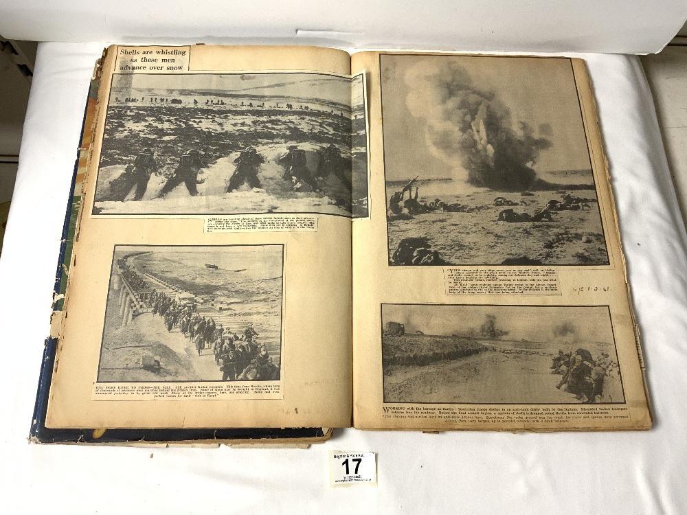 THREE WW11 SCRAP BOOKS - Image 4 of 6