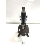 VINTAGE WATSON SERVICE MICROSCOPE