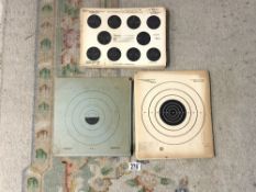 A QUANTITY OF 1950s RIFLE TARGETS.