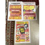 TWO POSTERS EASTBOURNE CONGRESS THEATRE - LITTLE & LARGE ", THE NEW BACHELORS, AND THE ROYAL