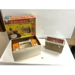 VINTAGE BOXED TEL.A.STORY TOY WITH A VINTAGE FERGUSON RADIO