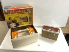 VINTAGE BOXED TEL.A.STORY TOY WITH A VINTAGE FERGUSON RADIO