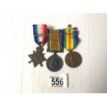 A FIRST WORLD WAR TRIO - TO 110513. PNR. T.E. SAVAGE, R.E.