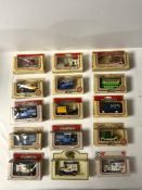 LLEDO DIE-CAST 27 BOXED VEHICLES DAYS GONE BY.
