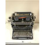 ANTIQUE UNDERWOOD TYPEWRITER DATED 1915