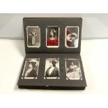 ALBUM OF POSTCARDS - EARLY 20 CENTURY STAGE AND SCREEN LADY STARS MISS JULIA NIELSON, GLADYS COOPER,