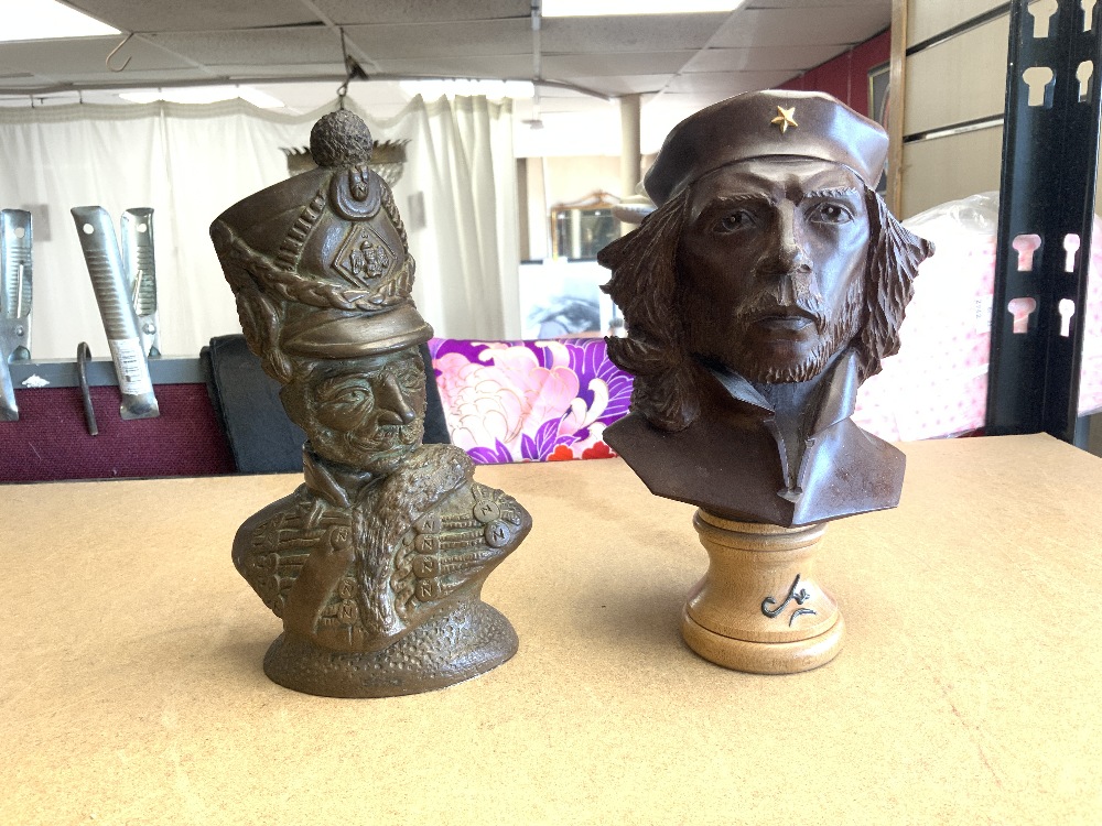 QUANTITY OF BUSTS INCLUDES RELIGIOUS AND ICONIC FIGURES LARGEST 21CM - Image 3 of 3