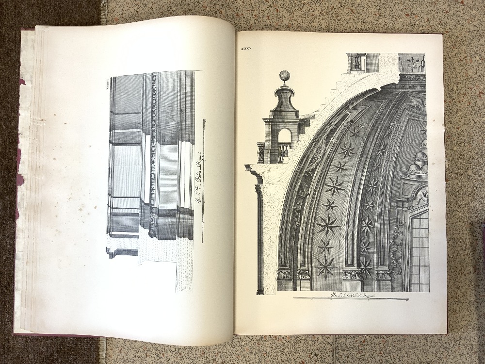 TWO LARGE BOOKS - WILLIAM KENT DESIGNS OF INIGO JONES, GREGG PRESS WITH ENGRAVINGS , AND OPERA AND - Image 9 of 12