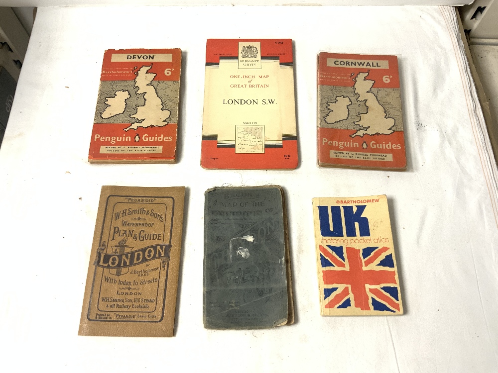 ORDINANCE SURVEY MAPS, GREAT BRITAIN 10 MILES TO 1 INCH MAP BOOKLET, AND MORE. - Image 4 of 4